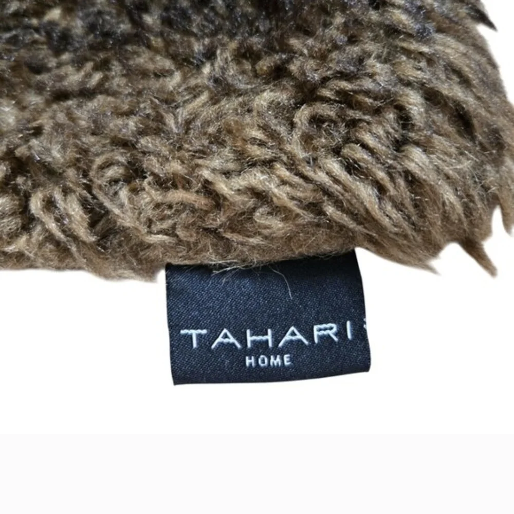 Tahari Home Faux Fur Blanket